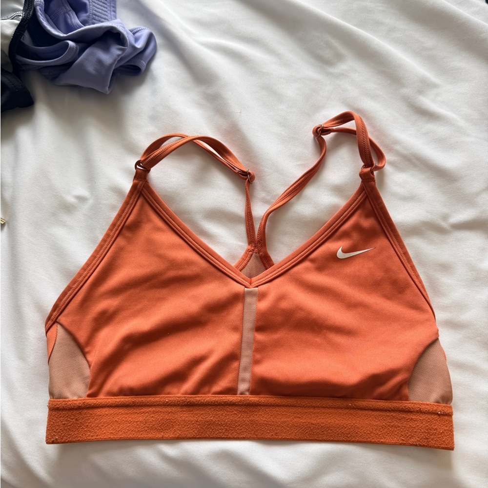Nike Orange Sports Bra